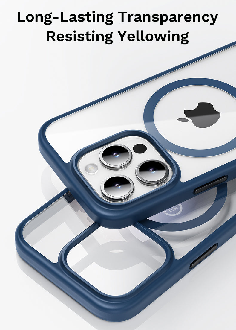 Vibrant Hard Magsafe Case With Silicon Corner for Extra Protection