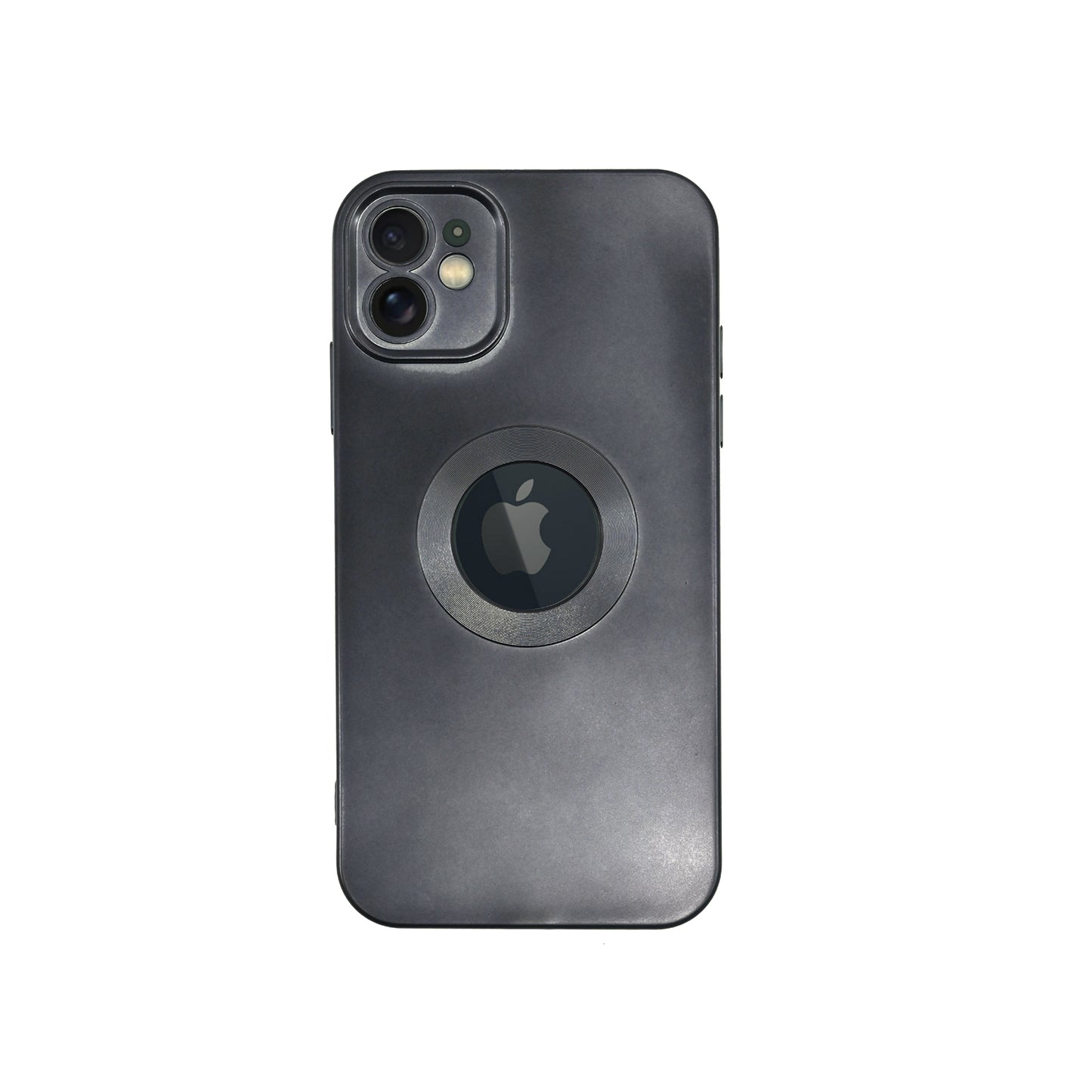 Silicon Shockproof Case with Logo Ring for iPhone