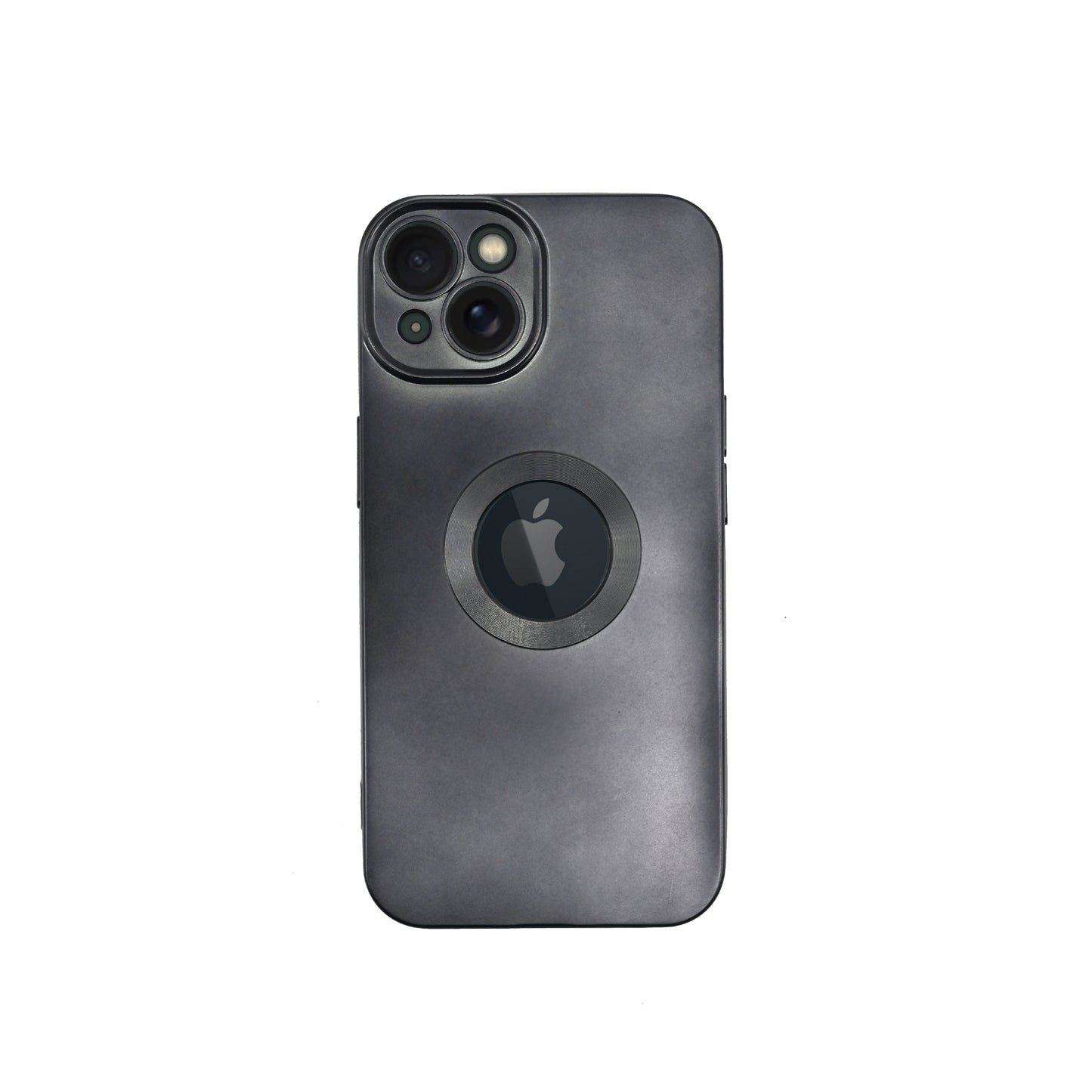 Silicon Shockproof Case with Logo Ring for iPhone